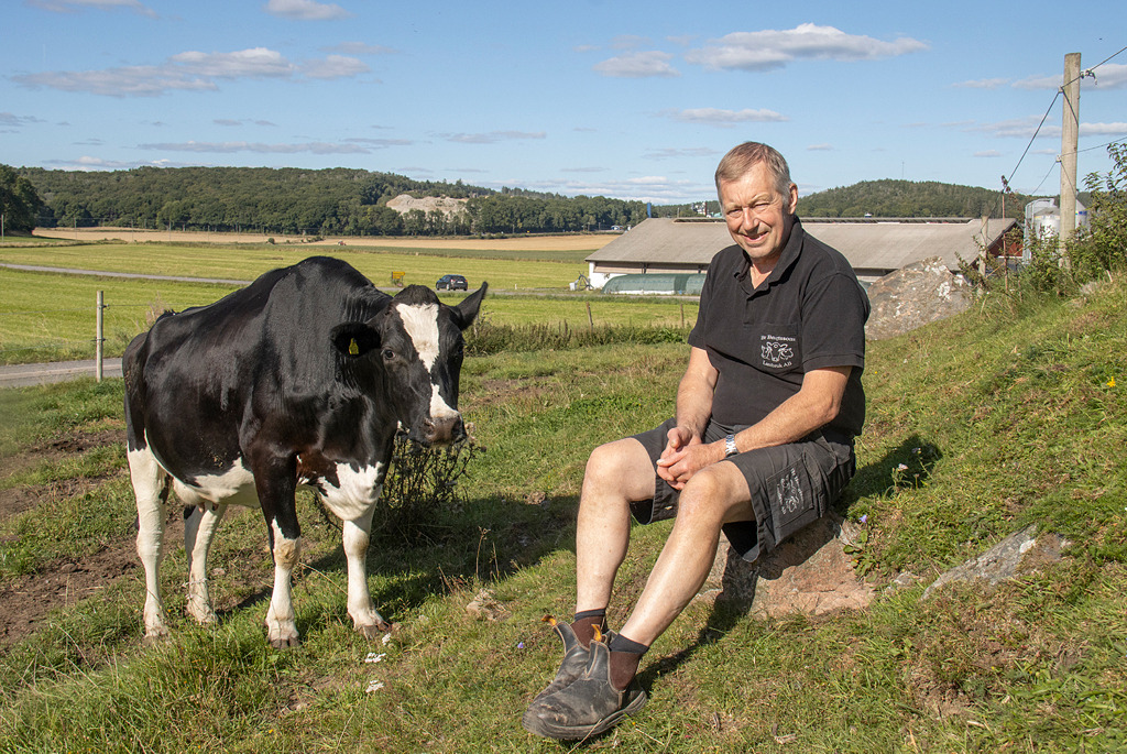 Årets Djurskötare 2022, Bernt Bengtsson på Br Bengtssons lantbruk i Valinge.