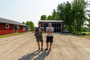 Ronnie och Robin Granberg driver LGS lantbruk.